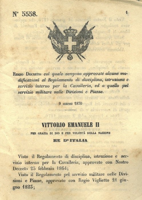 col quale vengono approvate alcune modificazioni al regolamento di disciplina, …