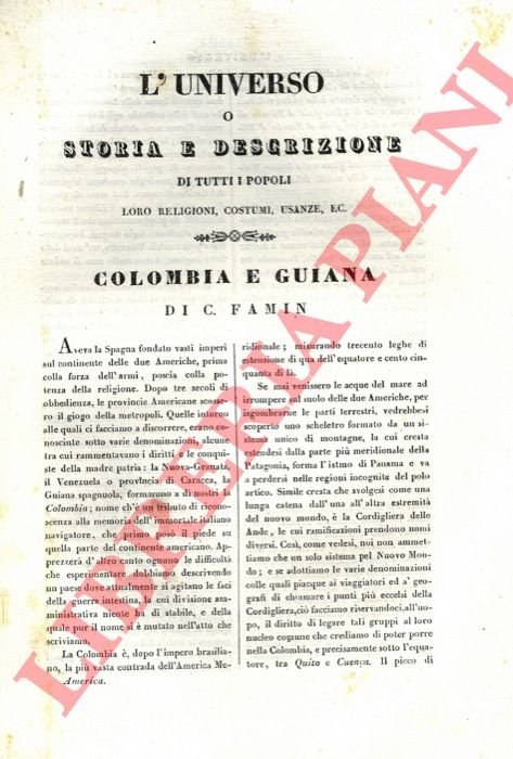 Colombia e Guiana.