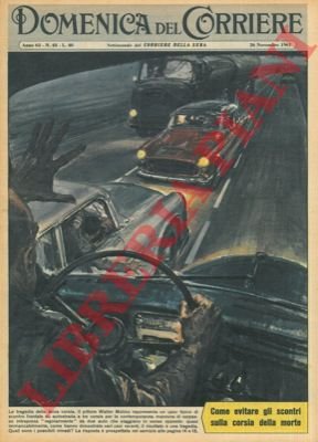 Come evitare gli scontri in un'autostrada a tre corsie.