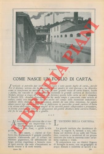 Come nasce un foglio di carta. | Immagine Gallery 2