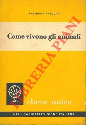Come vivono gli animali.
