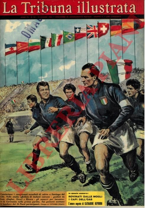 Cominciano i campionati mondiali di calcio a Santiago del Cile. … | Immagine Gallery 3