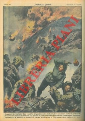 Comitiva di studenti stava scalando le pendici del vulcano Aso, …