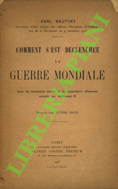 Comment s'est déclenchée la guerre mondiale avec les documents secrets …