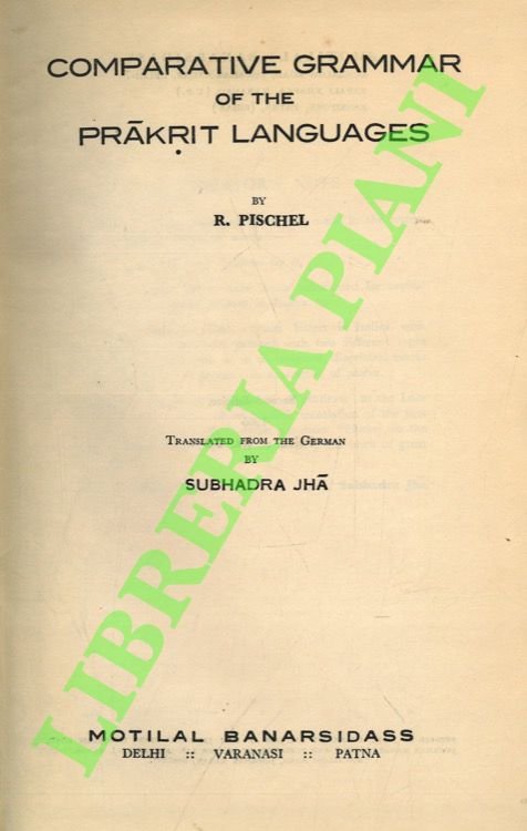 Comparative Grammar of the Prakrit Languages.