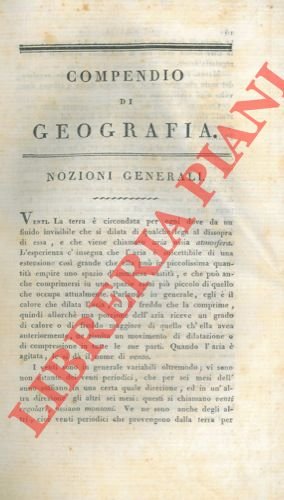 Compendio di geografia universale ragionata, storica, e commerciale fatto sopra …