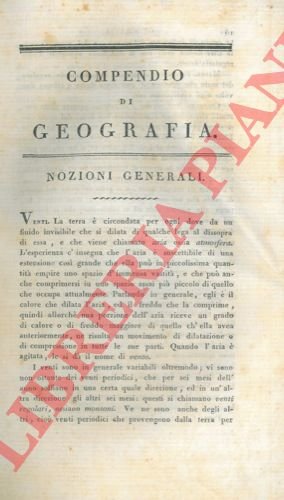 Compendio di geografia universale ragionata, storica, e commerciale fatto sopra …