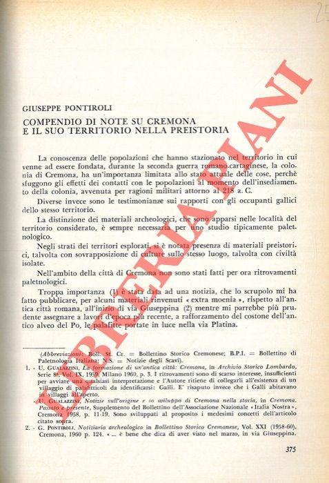 Compendio di note su Cremona e il suo territorio nella …