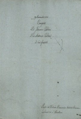 Compera di un pezzo di terra sita nel comune di …