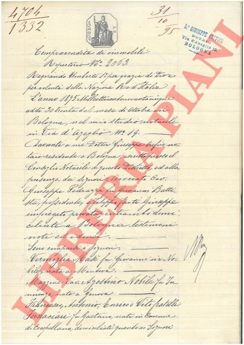 Compravendita di due fondi detti Cà Veronese e Cà Rustica … | Immagine Gallery 3