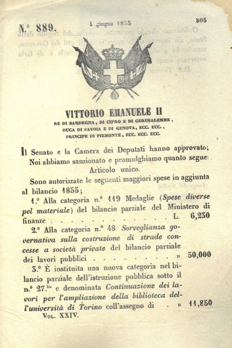 con cui si autorizzano spese straordinarie in aggiunta al bilancio …
