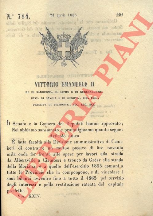 con cui si concede all'amministrazione un mutuo passivo per sostenere …