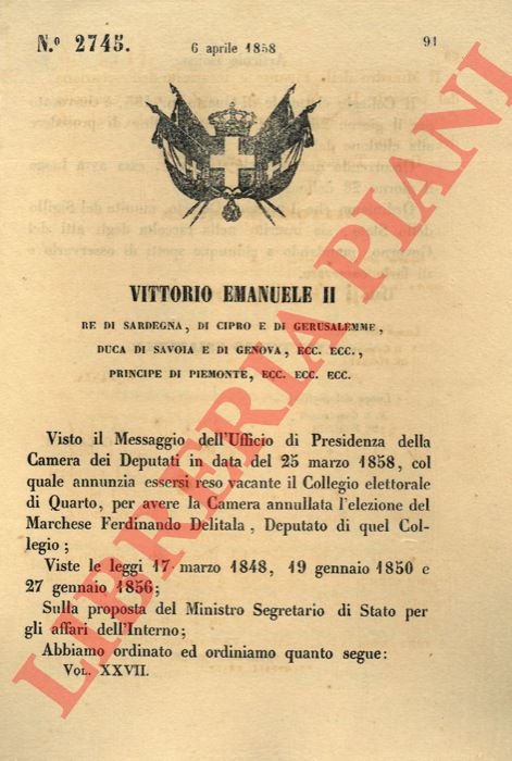 con cui si convoca il collegio elettorale di Quartu per …