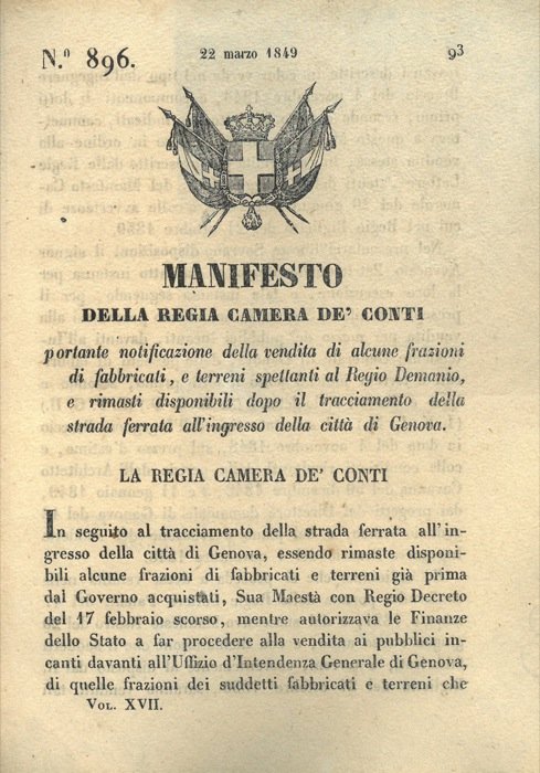 con cui si decide la vendita di alcune porzioni di …