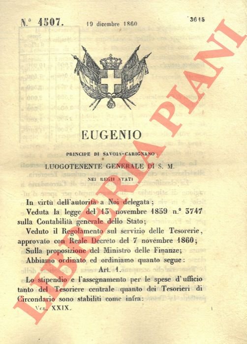 con il quale si stabilisce lo stipendio per le spese …