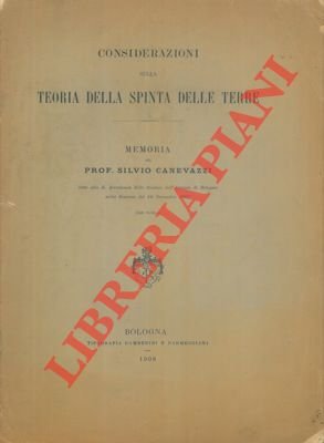 Considerazioni sulla teoria della spinta delle terre. Unito a: Considerazioni …