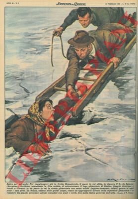 Contadini salvano una donna che, mentre attraversava il lago ghiacciato … | Immagine Gallery 3