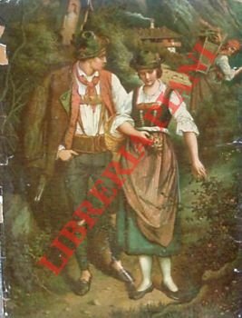Coppia di sudtirolesi in costumi tradizionali.