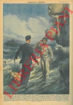 Coraggioso marinaio decide di affondare col comandante su un cacciatorpidiere.