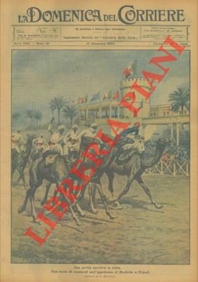 Corsa di cammelli nell'ippodromo di Bu-Setta