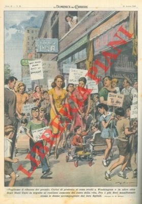 Cortei di protesta a Washington e in altre città degli …