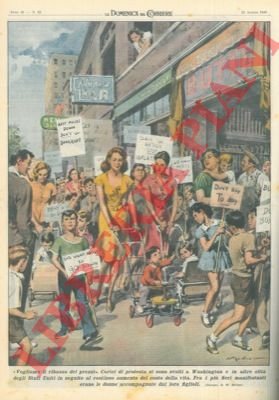 Cortei di protesta a Washington e in altre città degli …