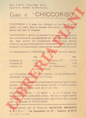 Cosa è "Chiccoriso".