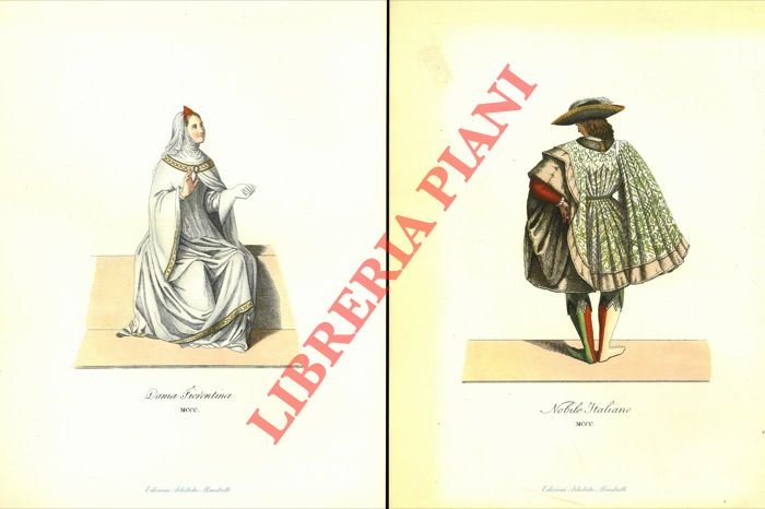 Costumi medievali. MCCC/MCCCC.