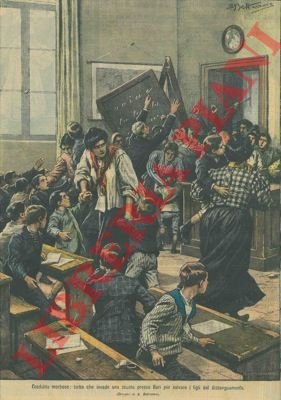 Credulità morbose. Turba che invade una scuola (a Triggiano, Bari) …