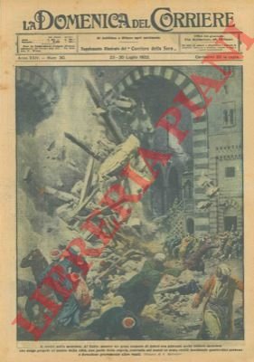 Crollo di una moschea al Cairo.