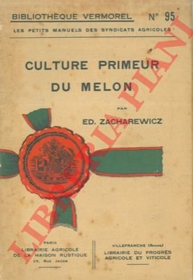 Culture primeur du melon.