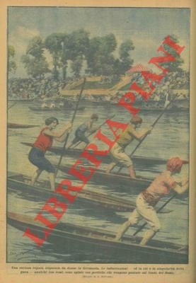 Curiosa regata disputata da donne in Germania: le imbarcazioni venivano …