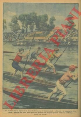 Curiosa regata disputata da donne in Germania: le imbarcazioni venivano …