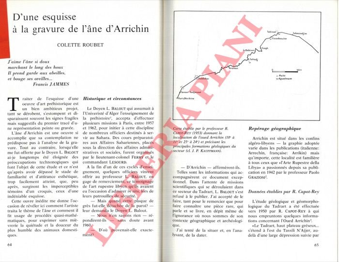 D'une esquisse à la gravure de l'ane d'Arrichin.