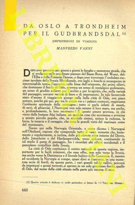 Da Oslo a Trondheim per il Gudbrandsdal (impressioni di viaggio) …