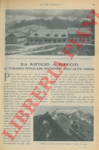 Da rifugio a rifugio. Il turismo popolare nei monti dell'Alto …