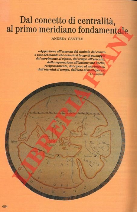 Dal concetto di centralità al primo meridiano fondamentale. | Immagine Gallery 2