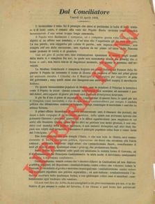 Dal Conciliatore.