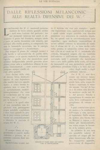 Dalle riflessioni melanconiche alle realtà difensive dei W.C.