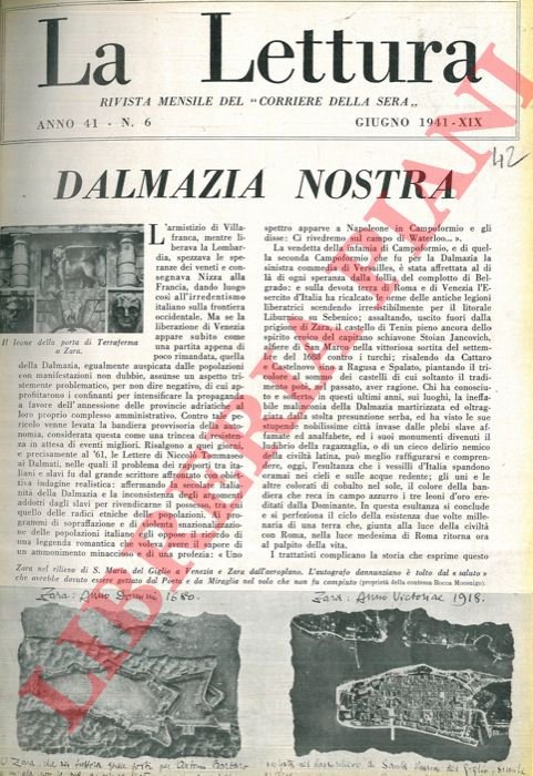 Dalmazia nostra.