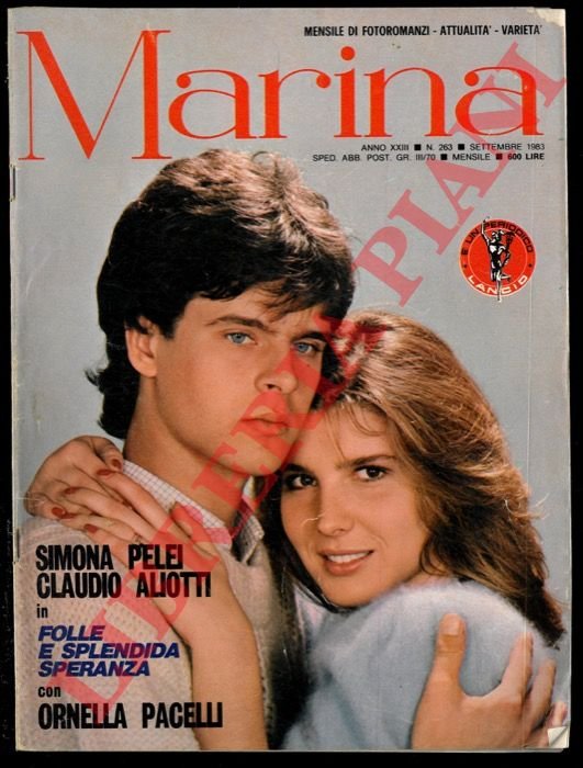 Darling (4), Natascia, Sonia, Silvia, Fascino, Marina (3).