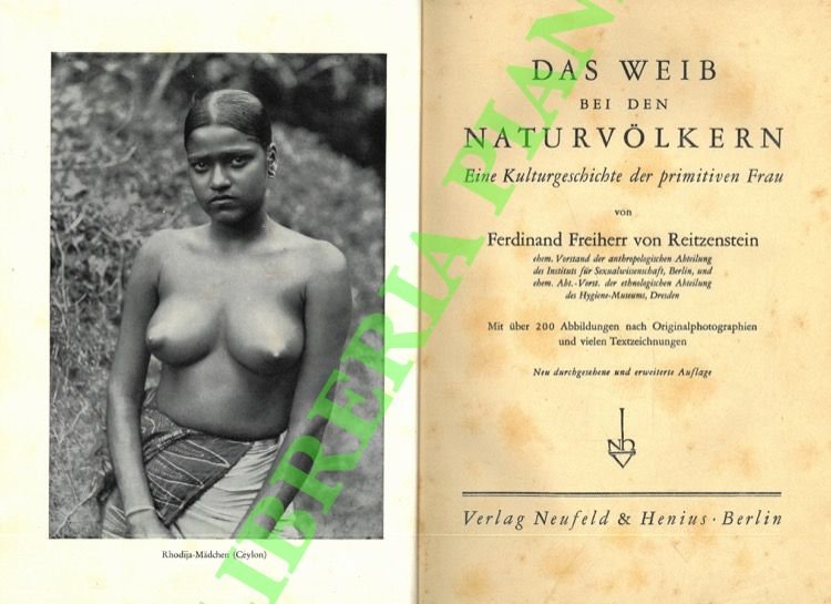 Das weib bei den naturvolkern. Eine Kulturgeschichte del primitiven Frau.