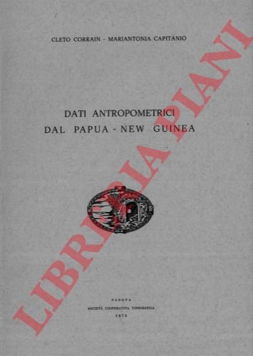 Dati antropometrici dal Papua - New Guinea.