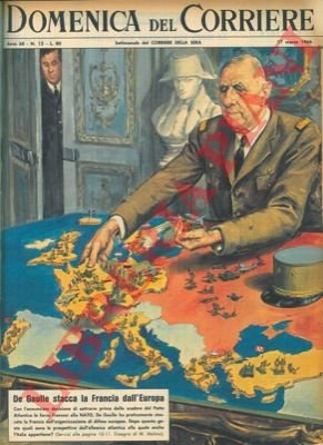 De Gaulle stacca la Francia dall'organizzazione di difesa europea.