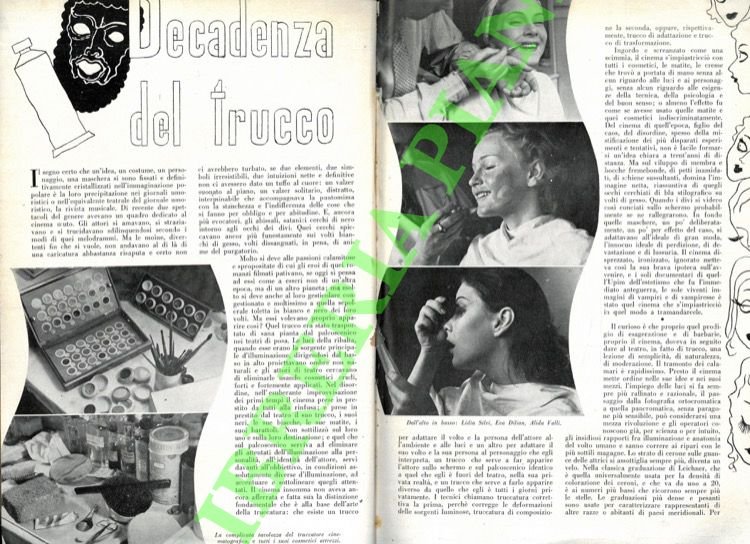 Decadenza del trucco.
