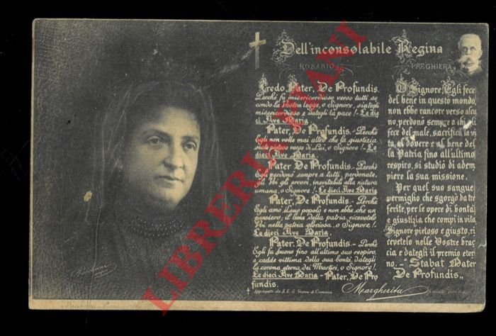 Dell'inconsolabile Regina.