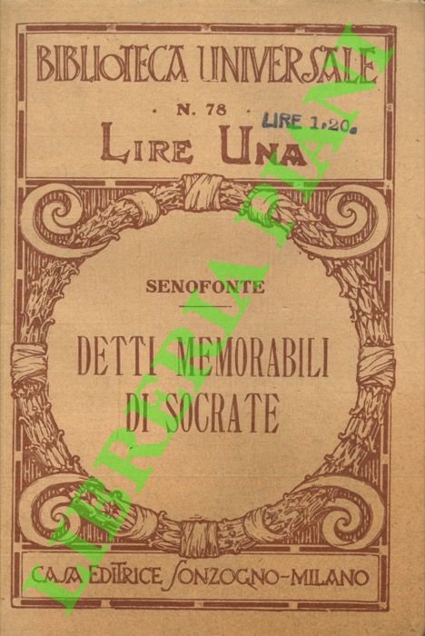 Detti memorabili di Socrate.