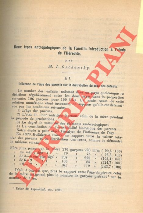 Deux types anthropologiques de la famille. Introduction à l'étude de …