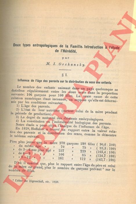 Deux types anthropologiques de la famille. Introduction à l'étude de …