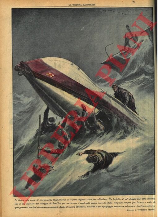 Di fronte alla costa di Cornovaglia (Inghilterra) un vapore inglese … | Immagine Gallery 3